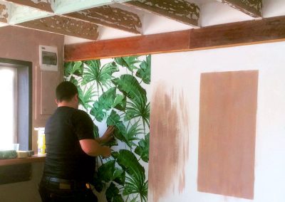 Papel mural Café Bali