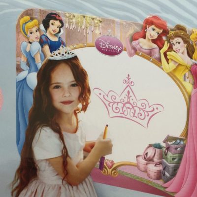 Pizarra Adhesiva Princesas