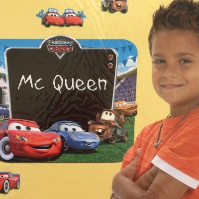 Pizarra Cars Adhesivas